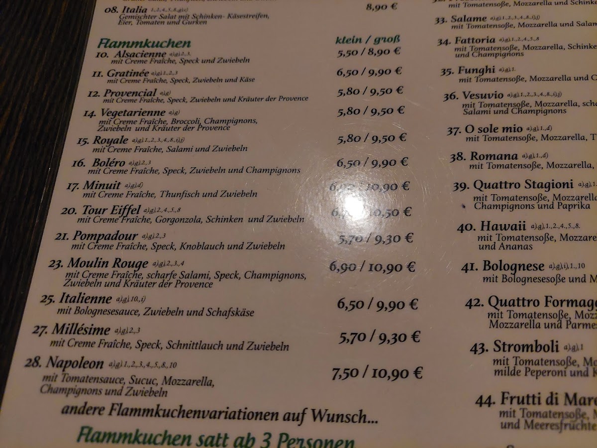 Menu Restaurant - Bistro La Brasserie-7